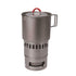 EVERNEW Titanium Mug Pot 500 Stove Set